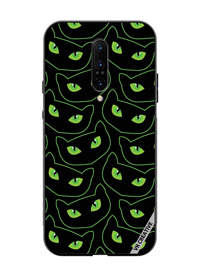 VR CREATIVE Protective Case Cover For OnePlus 7 Pro Mix Pattern Design Multicolour - Image 1