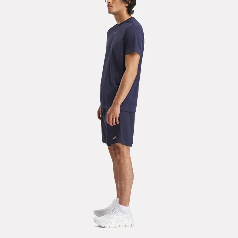 Reebok Blue Reebok Workout Ready Woven Men's Short - Blue for Men | Best Price UAE