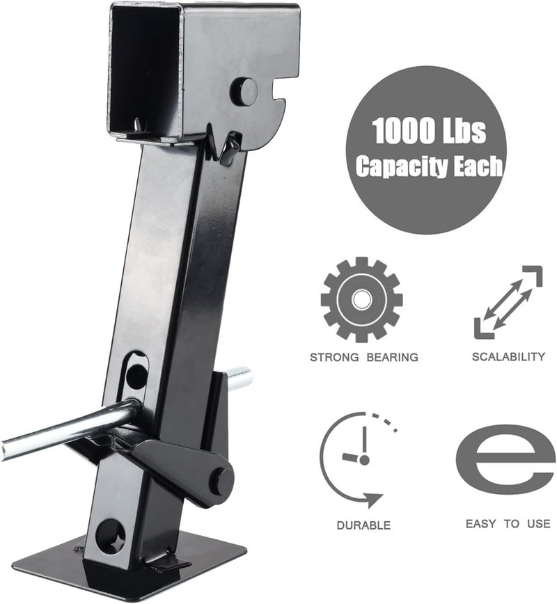 LUSHIH Set of 4 Trailer Stabilizer Jacks - Image 4