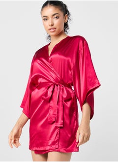 Belted Longline Kimono