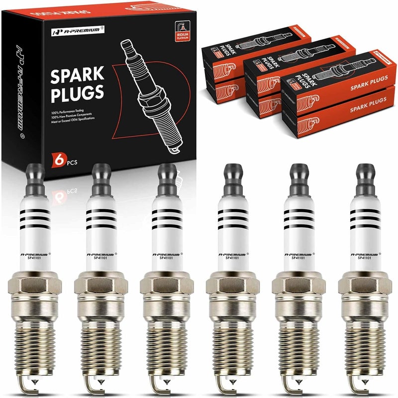 Iridium  Platinum Spark Plug Set of 6 - Image 1