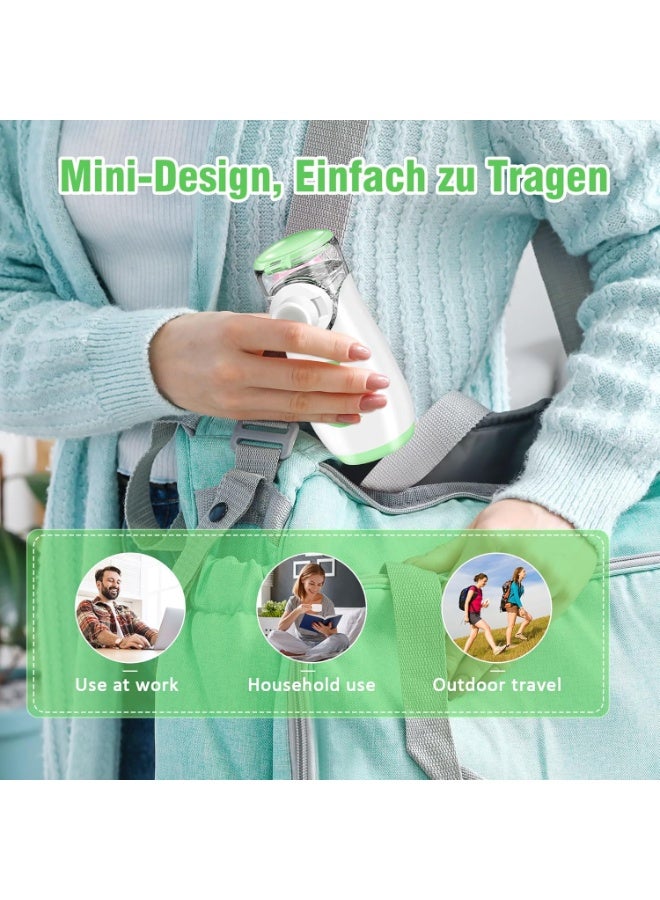 Digital Display Inhaler Nebuliser – Portable & Ultralight, For Adults & Children, With Mask & Mouthpiece - Image 4