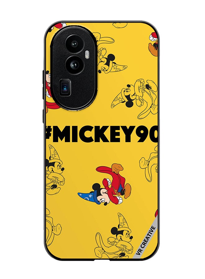 VR CREATIVE Protective Case Cover For Oppo Reno 10 Pro Plus Mickey 90 Design Multicolour - Image 1