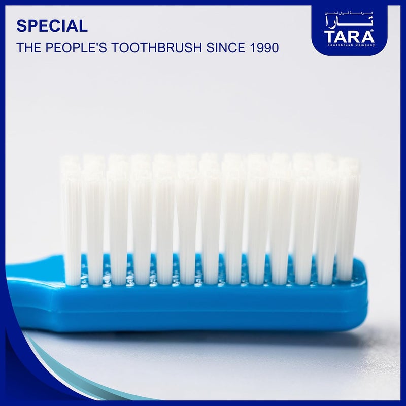 TARA Special Hard Toothbrush with Anti-Bacterial Bristles - Image 3
