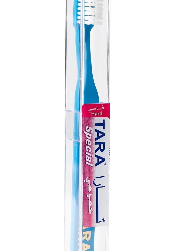 TARA Special Hard Toothbrush with Anti-Bacterial Bristles - Image 1