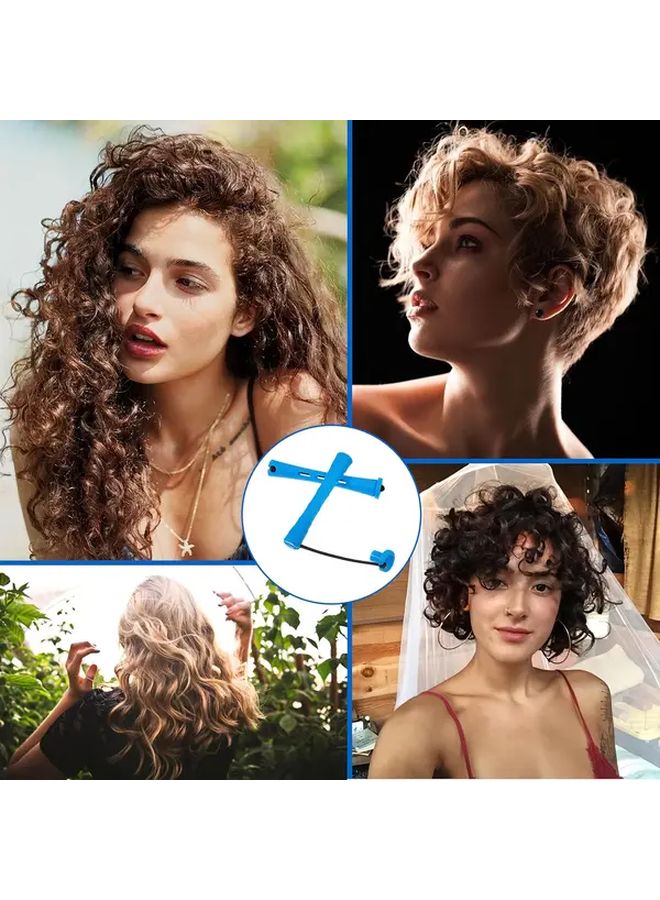 30 Pcs Manual Hair Curlers 0 35 Inch Cold Perm Rods Plastic Curling Tools With Cap For All Hair Types Unisex Easy To Use Durable Design Natural Look Styling Accessories - Image 5