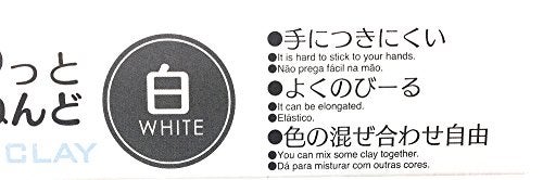 Daiso طين ناعم (2 مجموعة، أبيض) - Image 3