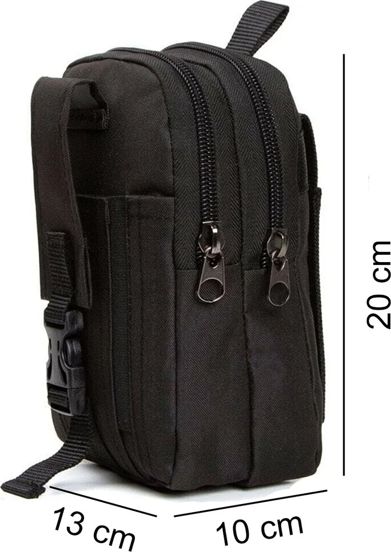 Adelina Bags Tactical Bag Belt Waist Bag with Cell Phone Compartment