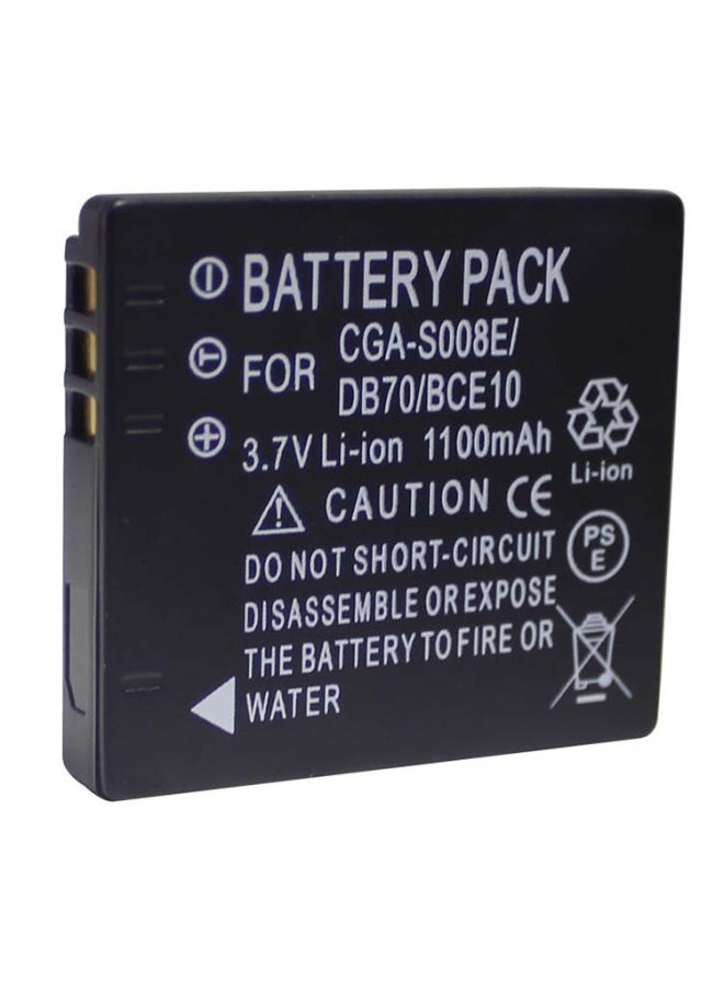 Direct For Panasonic S001 S002E S005E S006E S007E S008E Camera Battery-Standard Capacity:S004E/BCB7