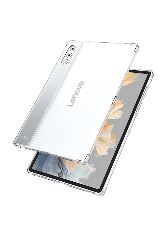 اسم المحتوى ناريلا غطاء لوحي لينوفو يوغا باد برو 12.7، غطاء خلفي من TPU الناعم، غطاء رفيع، حماية بوسائد هوائية، متوافق مع لوحي لينوفو يوغا باد برو. - Image 2