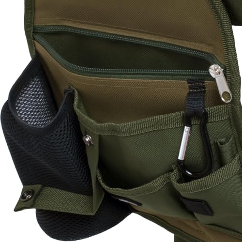 Case4Life Handy Organizer Garden Tool Pouch - Unisex Utility Belt Apron for Gardening Gifts, Plumbing, Florists, Woodwork, DIY - with Multiple Pockets for Hand Tools & Adjustable Waist Belt Case4Life - Image 5