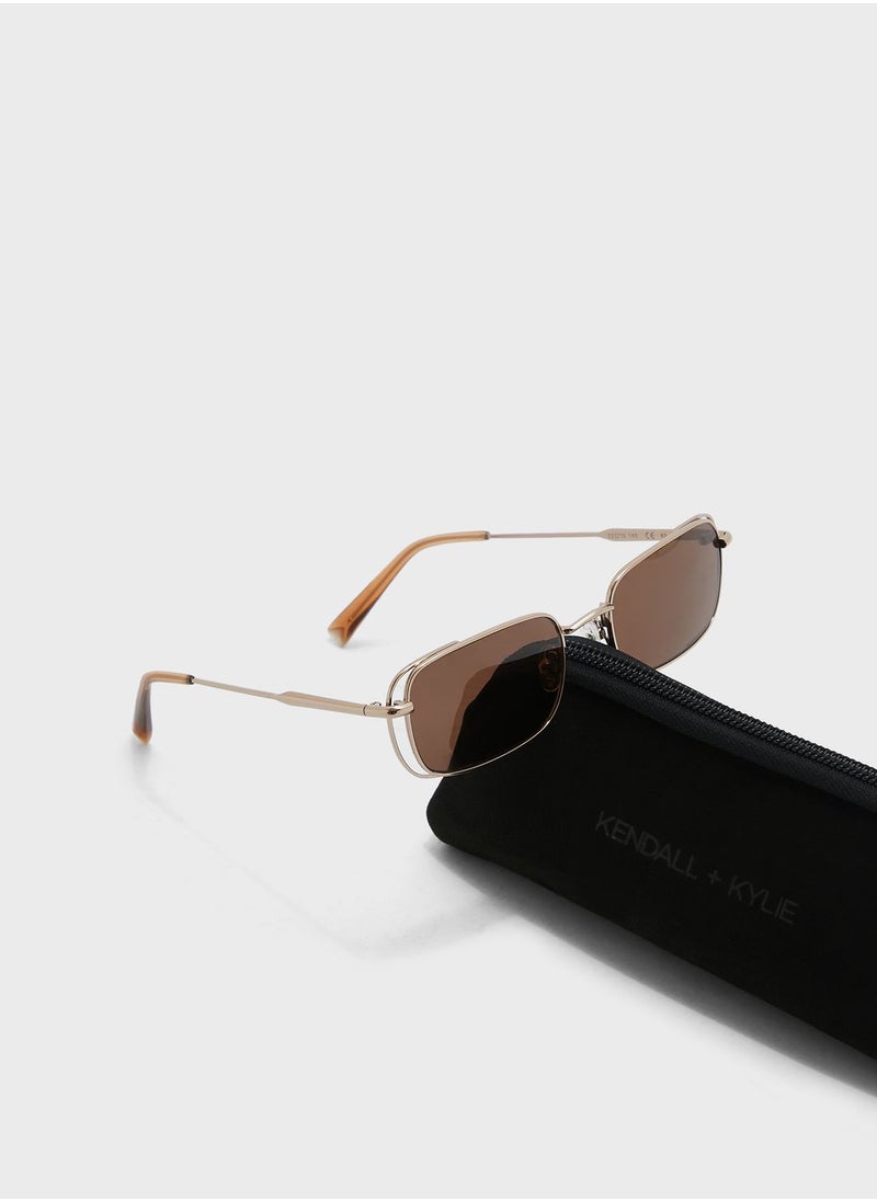 KENDALL + KYLIE - Rectangular Sunglasses - Image 1
