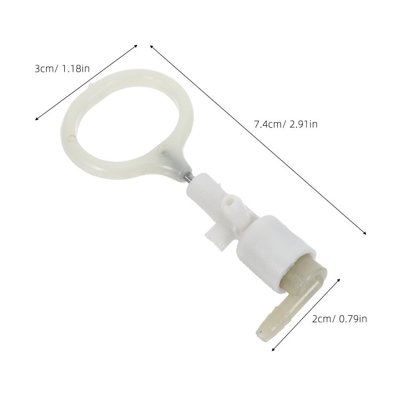 4Pcs White Chainsaw Oil Pump Replacement Part for Handheld Electric Saw Efficient Lubrication - Image 2