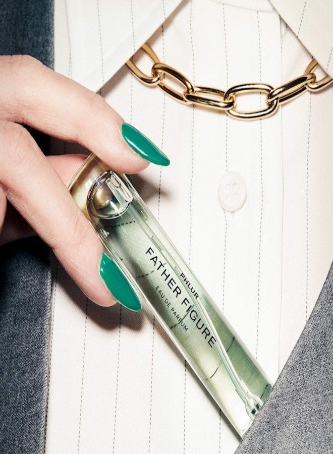 PHLUR Father Figure Eau de Parfum Travel Size – Fig, Citrus & Warm Woods, 10 ml - Image 4