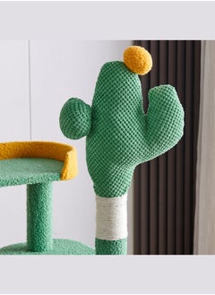 Glanfen Cactus Multifunctional Cat Climbing Frame Large Cat Nest Four Seasons Universal Cat Tree Oversized Capsule Cat Scratching Board Cat Villa Cat Toys  - Image 3