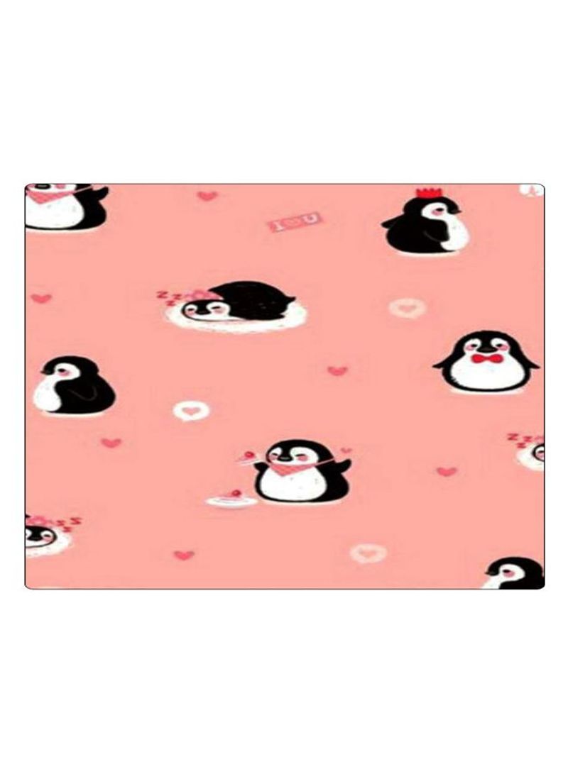 RKN The Printed Anti-Slip Gaming Mouse Pad Pink/White/Black