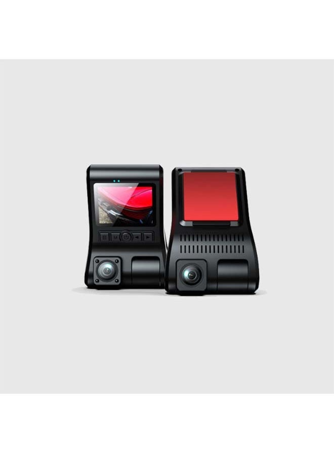 Generic - Driving recorder HD night vision front and rear three-record hidden car DVR three-lens 2-inch recorder - Image 1