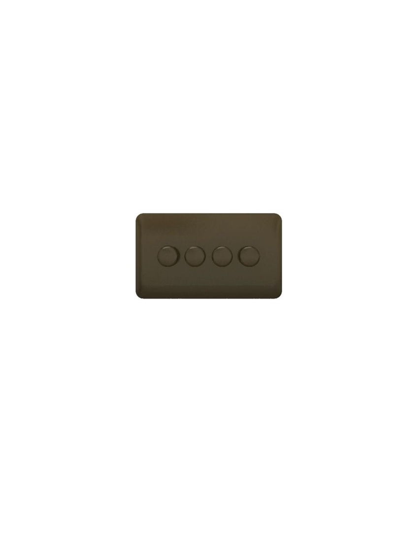 Schneider Electric Lisse GGBL6042CMBS Universal Dimmer Switches- 4 Gang 2 Way - 250W/VA Mocha Bronze - Image 3