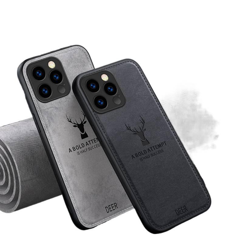 Drop Protection iPhone 16 Plus Leather Texture for iPhone 16 16 Plus 16 Pro 16 Pro Max with Elk Plaid Texture and Full Coverage in Coffee - Image 5