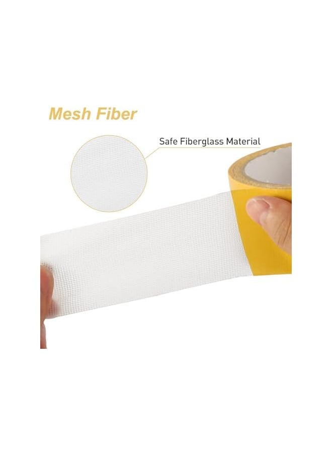 PROMASS promass 2 Rolls Double Sided Carpet Tape - Versatile Clear Double Sided Tape Heavy Duty, Fabric Cloth Tape, No Glue Slag High Tack, for Fixing Carpets, Arts & Crafts, 20m per Roll  - Image 3