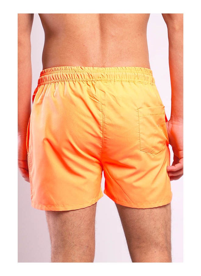 WHITE RABBIT Plain Basic Mid-Rise Swim Shorts  - Image 3