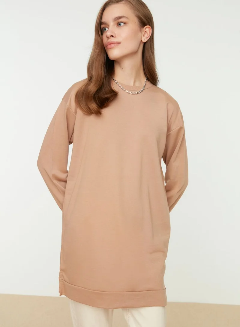 trendyol Crew Neck Knitted Sweatshirt