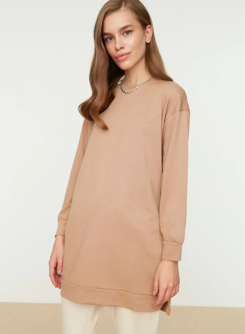 trendyol Crew Neck Knitted Sweatshirt