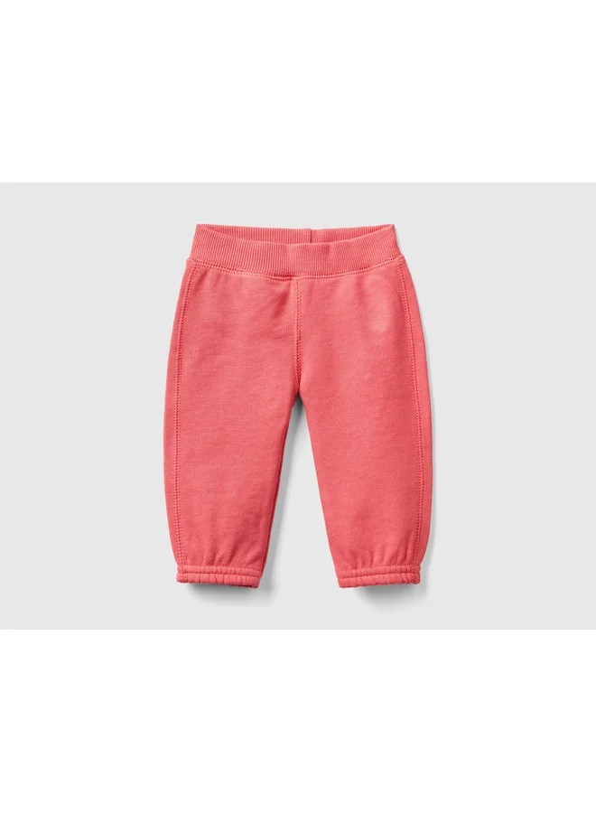 UNITED COLORS OF BENETTON Sweatpants In Organic Cotton