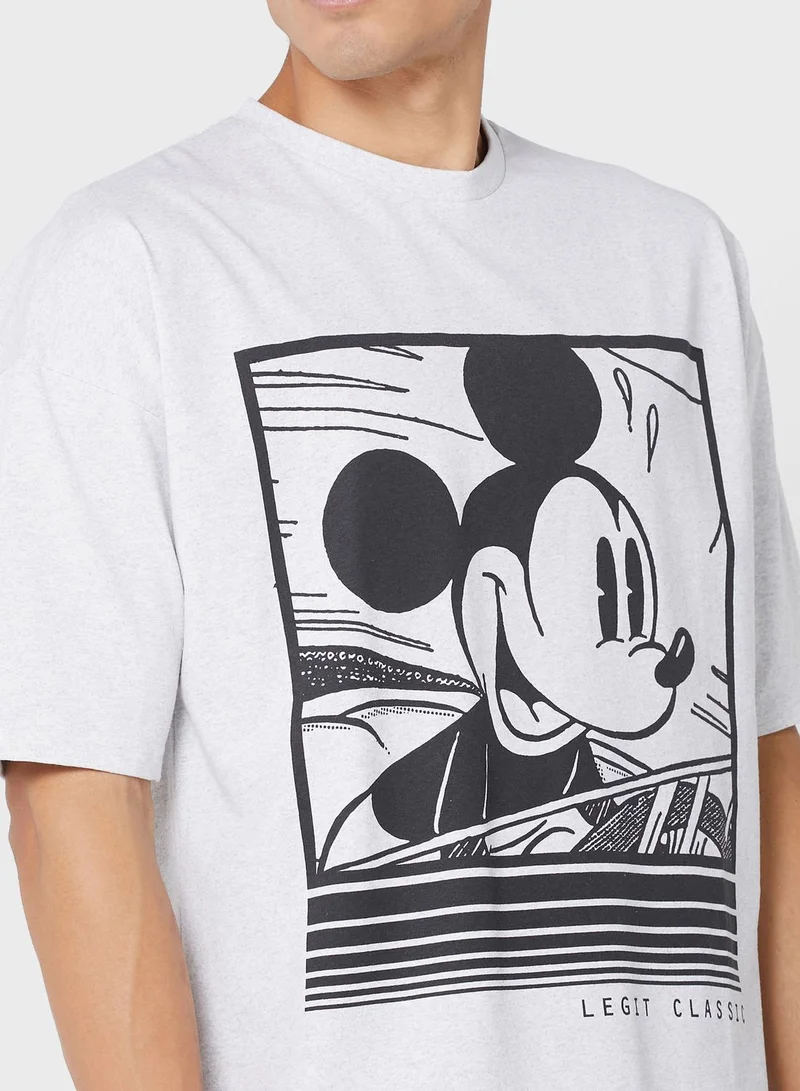 Disney Mickey Mouse Oversized T-Shirt