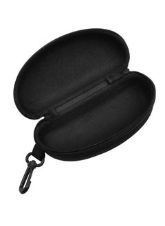 Generic Portable Sunglasses Eyeglasses Case Zipper Hard Shell Box With Clip  - Image 3