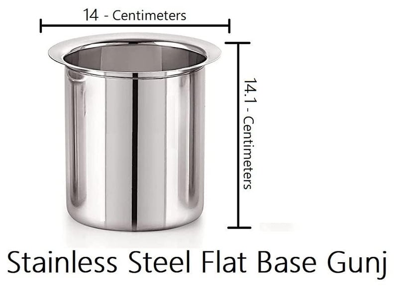 Bartan Star Stainless Steel Deep for Milk & Water Boiler Gunj -1000ml & 2000ml - Image 2