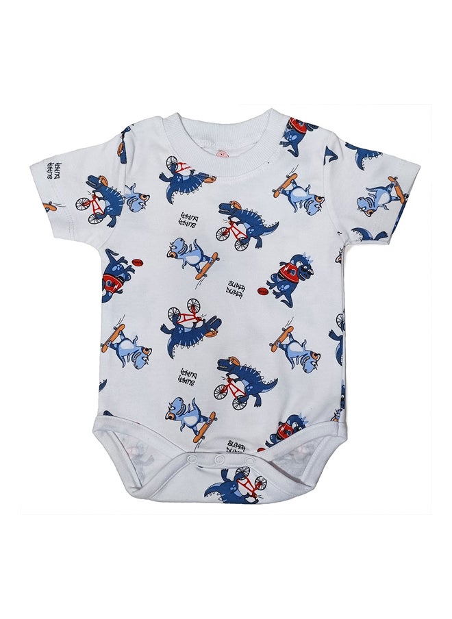 BabyShoora - Baby Set - Half Sleeve Jumpsuit - 2 Pieces - Image 1
