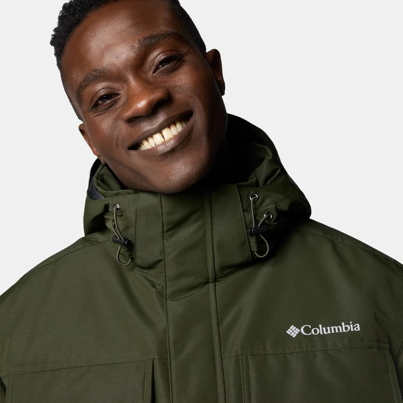 Columbia Green Men's Landroamer II Waterproof Parka Jacket for Men | Best Price UAE