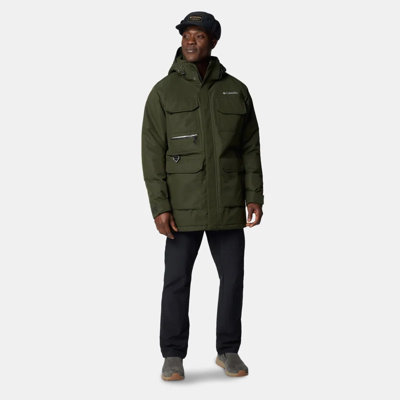 Columbia Green Men's Landroamer II Waterproof Parka Jacket for Men | Best Price UAE
