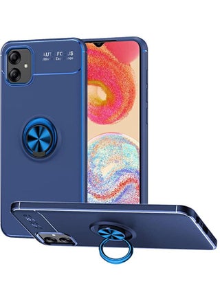 Samsung Galaxy A04e/A04 Mobile Case Cover with Protector Back and Cell Accessories Kickstand Stand Magnetic Car Ring Holder Protective Soft TPU Silicone Protection Blue - pzsku/ZFE1B5370A6B60F43166EZ/45/_/1688181614/c458c4fa-5eb3-441c-ad7e-e897b23c64b1