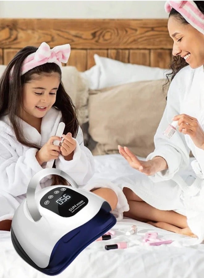 Max 320W Professional UV LED Nail Lamp For Nail Gel Fast Nail Polish Dryer With 72 Beads Auto Sensor 4 Timer Setting LCD Display For Salon And Home Use Nail Art Design Tools2 - Image 2