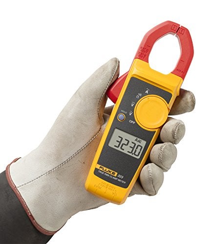 Fluke 323 Clamp Meter for Commercial/Residential Electricians, Measures AC Current to 400 A,Measures AC/DC Voltage to 600 V, Resistance and Continuity, Includes 2 Year Warranty and Soft Carrying Case - Image 2
