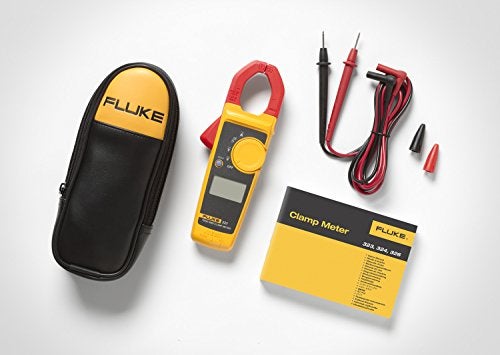 Fluke 323 Clamp Meter for Commercial/Residential Electricians, Measures AC Current to 400 A,Measures AC/DC Voltage to 600 V, Resistance and Continuity, Includes 2 Year Warranty and Soft Carrying Case - Image 3