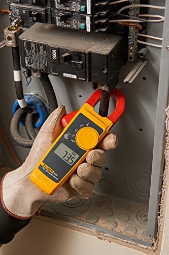 Fluke 323 Clamp Meter for Commercial/Residential Electricians, Measures AC Current to 400 A,Measures AC/DC Voltage to 600 V, Resistance and Continuity, Includes 2 Year Warranty and Soft Carrying Case - Image 4