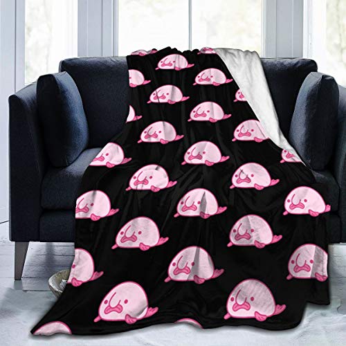 SAPOY The Blobfish Ultra-Soft Micro Fleece Blanket Winter Quilt for Bed 50"x40" - Image 1
