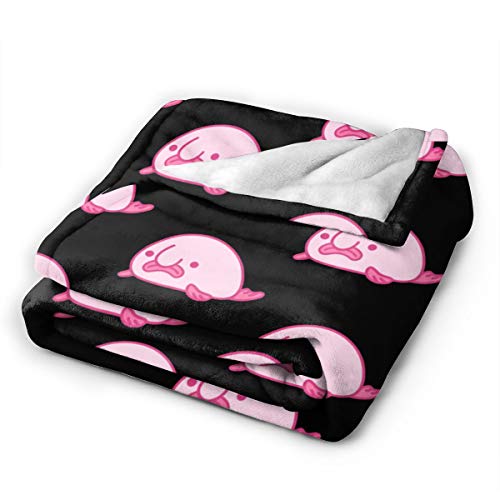 SAPOY The Blobfish Ultra-Soft Micro Fleece Blanket Winter Quilt for Bed 50"x40" - Image 2