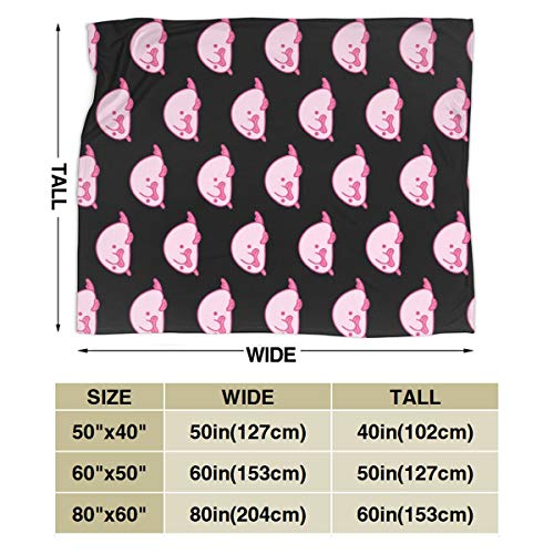 SAPOY The Blobfish Ultra-Soft Micro Fleece Blanket Winter Quilt for Bed 50"x40" - Image 3
