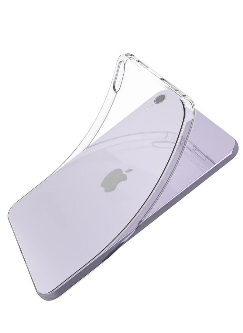 JAJEEK iPad Mini 6 Clear Case, Slim Design Flexible Soft TPU Protective Cover for iPad Mini 6th Generation 8.3 Inch (2021) Tablet, Transparent - Image 3