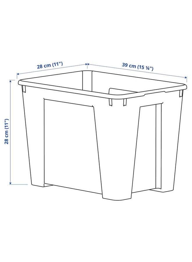 erorex Box Transparent 39X28X28 Cm 22 L - Image 5