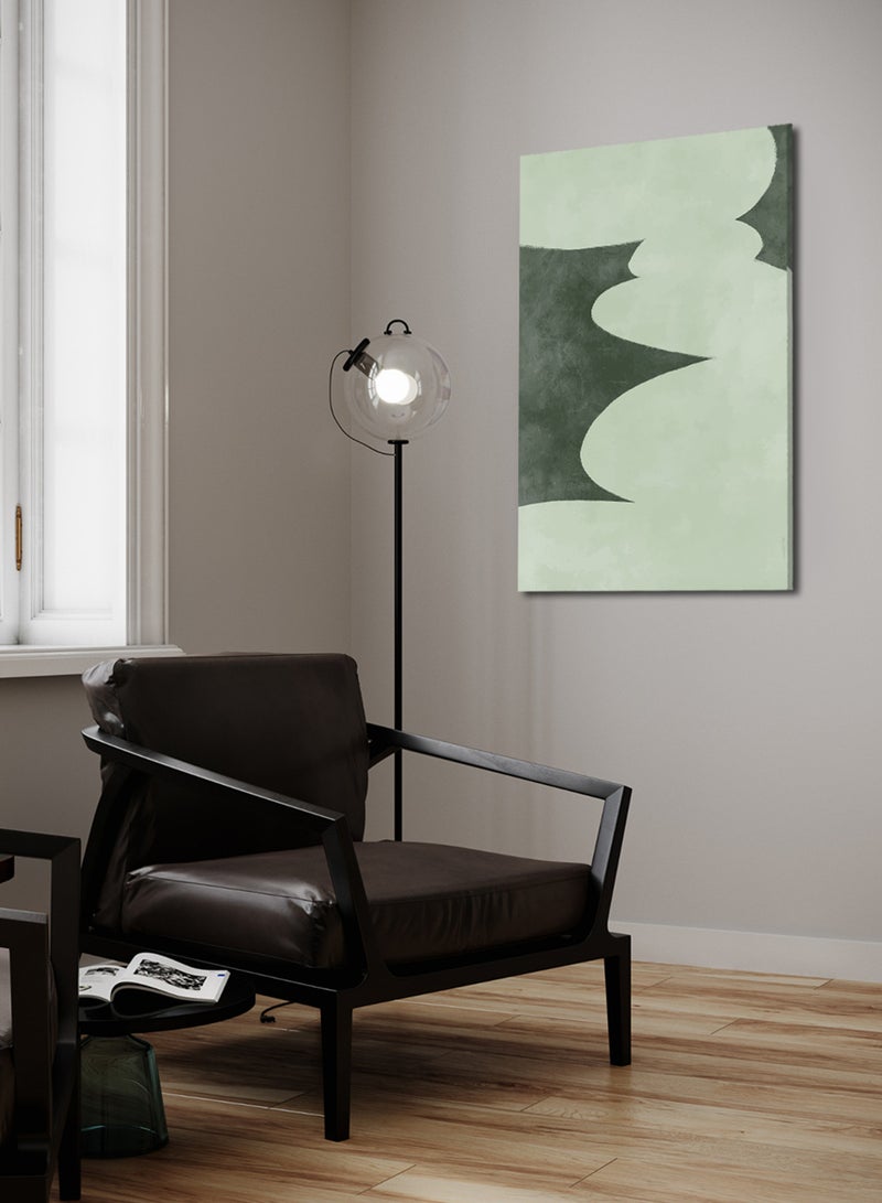 LOWHA Canvas Wall Art Stretched Over Wooden Frame with Abstract Painting - Image 3