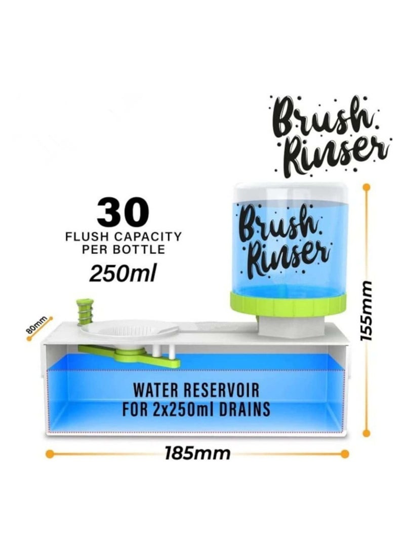KASTWAVE - KASTWAVE Brush Rinser, Paint Brush Cleaner Art Supplies, Running Water Cycle Paintbrush Rinser Acrylic for Paints Based on Watercolor Cleaning Tool - Image 1
