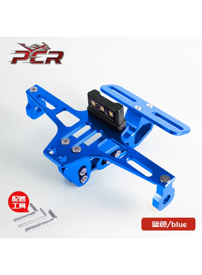 Motorcycle Modified Accessories Electric Motorcycle License Plate Frame Aircraft License Plate Frame Electric Motorcycle Rear License Plate Frame Modified License Plate Frame With Led Lights
