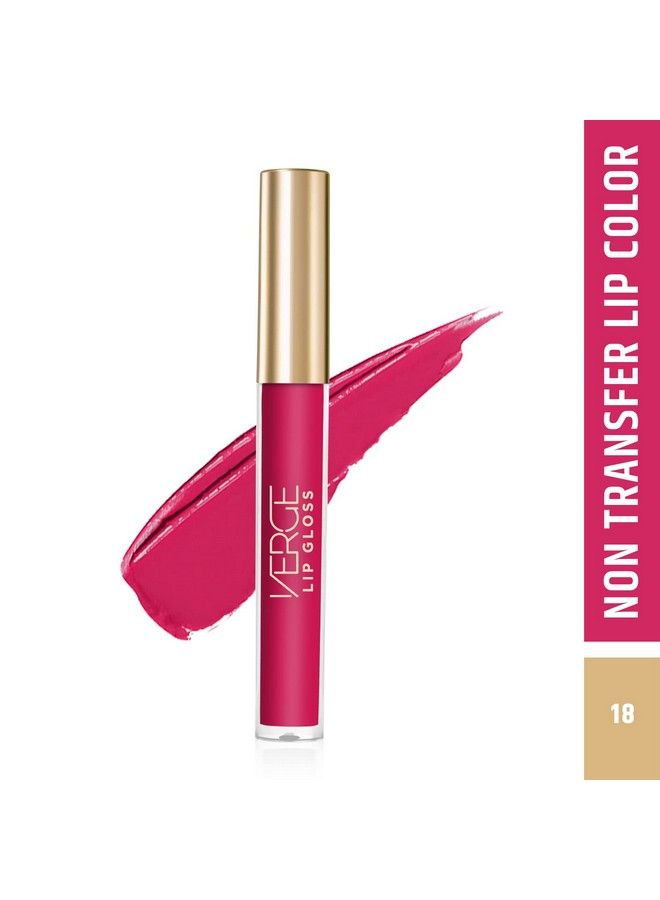 VERGE Color Smash Non Transfer Waterproof Liquid Lip Color (18) - Image 3