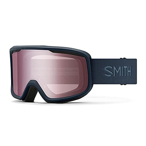 Smith Optics Frontier Unisex Snow Winter Goggle - French Navy, Ignitor Mirror - Image 1