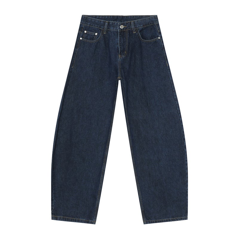 Mtlclothes Men'S Clothing | Multi-Color American Retro Distressed Washed Scimitar Jeans Casual Wide-Leg Pants - Image 1